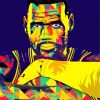 Aesthetic Lebron James 5D Diamond Painting