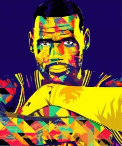 Aesthetic Lebron James 5D Diamond Painting