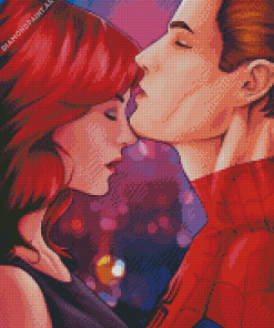 Aesthetic Mary Jane Watson Diamond Painting