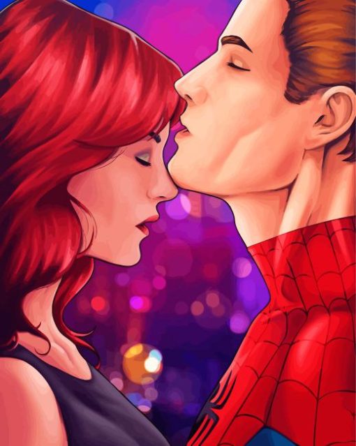 Aesthetic Mary Jane Watson Diamond Painting