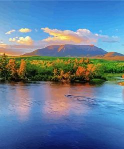 Aesthetic Mount Katahdin Diamond Painting