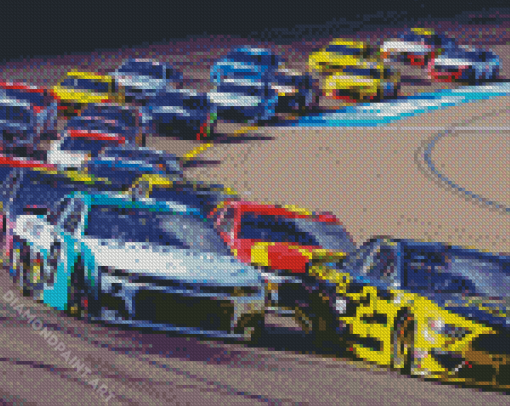 Aesthetic Nascar Racing Diamond Painting