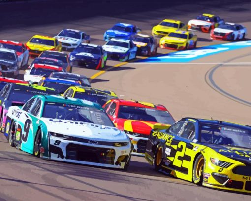 Aesthetic Nascar Racing Diamond Painting