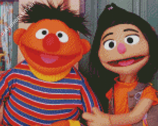 Aesthetic Sesame Street Diamond Painting