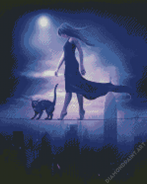 Aesthetic Sleepwalker Diamond Painting