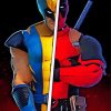 Aesthetic Wolverine Vs Deadpool Diamond Painting