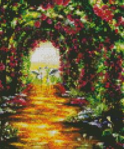 Aesthetic Garden Arch Diamond Painting