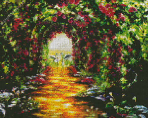 Aesthetic Garden Arch Diamond Painting