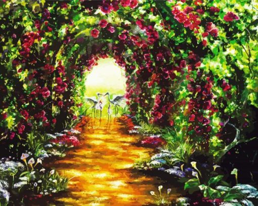 Aesthetic Garden Arch Diamond Painting