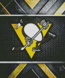 Aesthetic Pittsburgh Penguins Diamond Painting