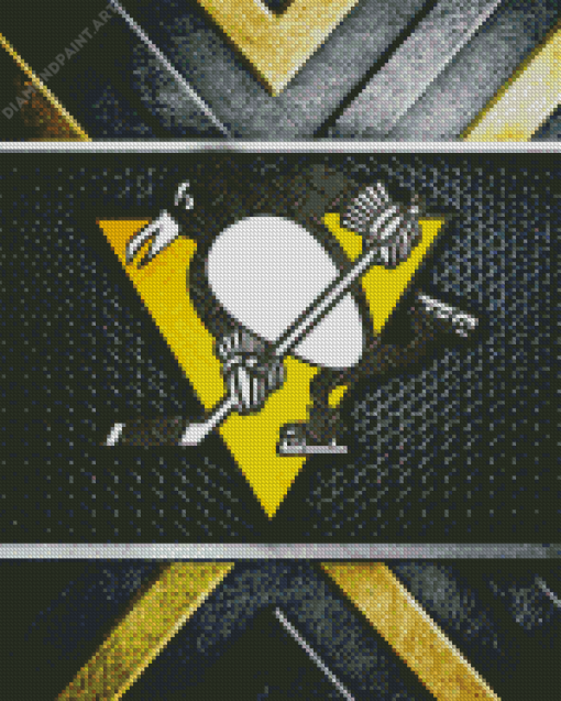 Aesthetic Pittsburgh Penguins Diamond Painting