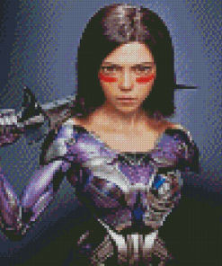 Alita Battle Angel Character Diamond Painting