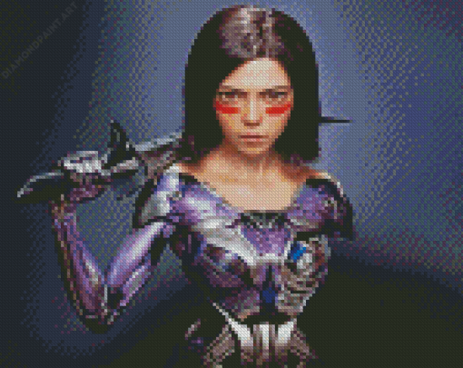 Alita Battle Angel Character Diamond Painting