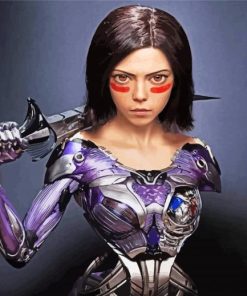 Alita Battle Angel Character Diamond Painting