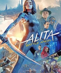 Alita Battle Angel Poster Diamond Painting