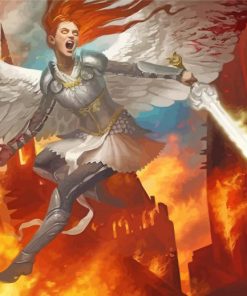 Angel Magic The Gathering Diamond Painting