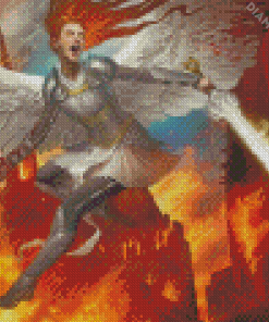 Angel Magic The Gathering Diamond Painting