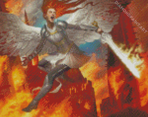 Angel Magic The Gathering Diamond Painting