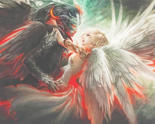 Angel And Devil 5D Diamond Painting