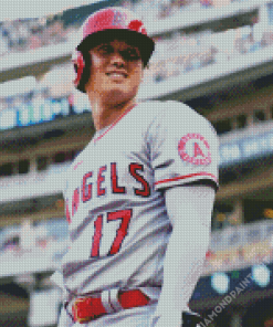 Angels Player Shohei Ohtani 5D Diamond Painting