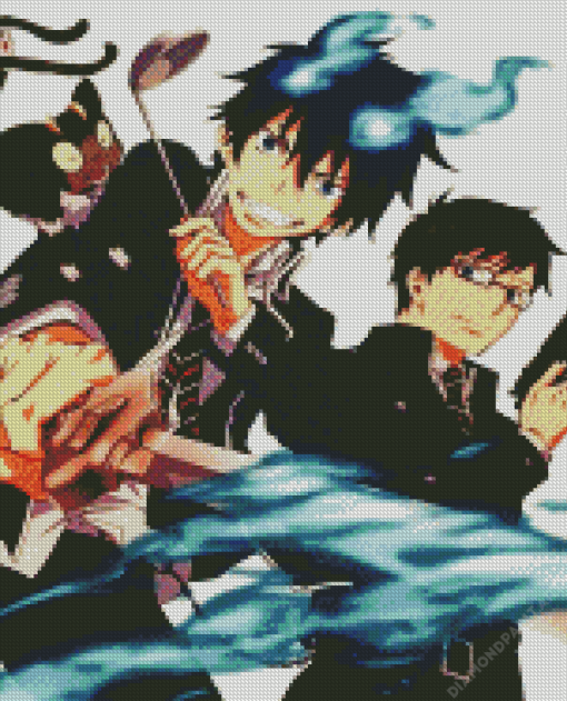 Anime Blue Exorcist Diamond Painting