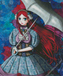 Anime Noble Lady Diamond Painting