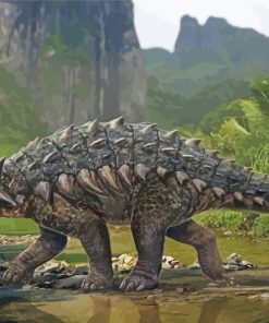 Ankylosaurus Animal Diamond Painting