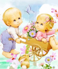 Babies Precious Moments Diamond Painting