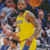 Basketball Player Lebron James 5D Diamond Painting