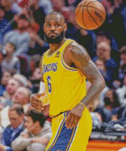 Basketball Player Lebron James 5D Diamond Painting