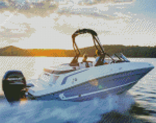 Bayliner Boat Diamond Painting