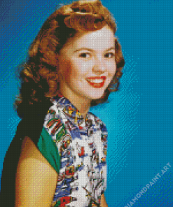 Beautiful Shirley Temple 5D Diamond Painting