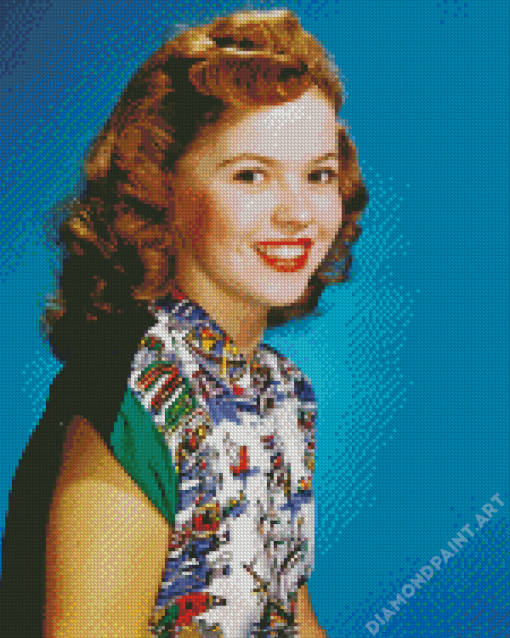 Beautiful Shirley Temple 5D Diamond Painting