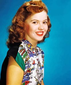 Beautiful Shirley Temple 5D Diamond Painting