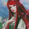 Beautiful Uzumaki Kushina Diamond Painting