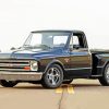 Black Trucks 1967 Chevy Stepside 5D Diamond Painting