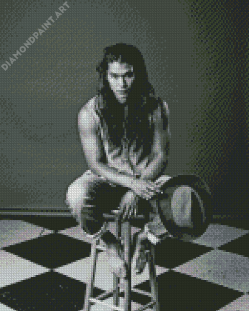 Black And White Booboo Stewart Diamond Painting