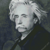 Black And White Edvard Grieg Diamond Painting