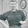 Black And White Lucille Ball 5D Diamond Painting