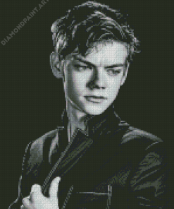 Black And White Thomas Brodie Sangster Diamond Painting