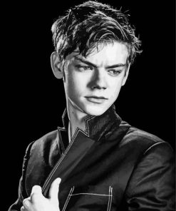 Black And White Thomas Brodie Sangster Diamond Painting