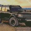 Black Ford Bronco Car Diamond Painting