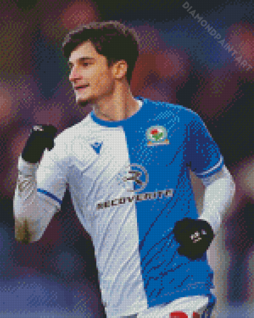 Blackburn Rovers Football Player Diamond Painting