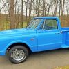 Blue Trucks 1967 Chevy Stepside 5D Diamond Painting