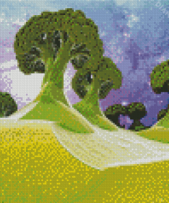 Broccoli Art 5D Diamond Painting