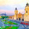 Cathedral Lima Peru Diamond Painting