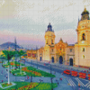 Cathedral Lima Peru Diamond Painting