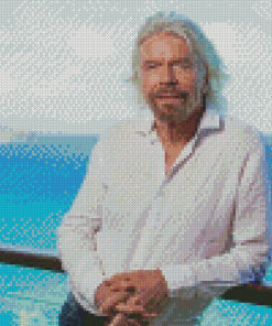 Cool Richard Branson Diamond Painting