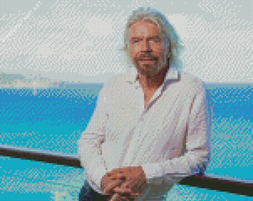 Cool Richard Branson Diamond Painting