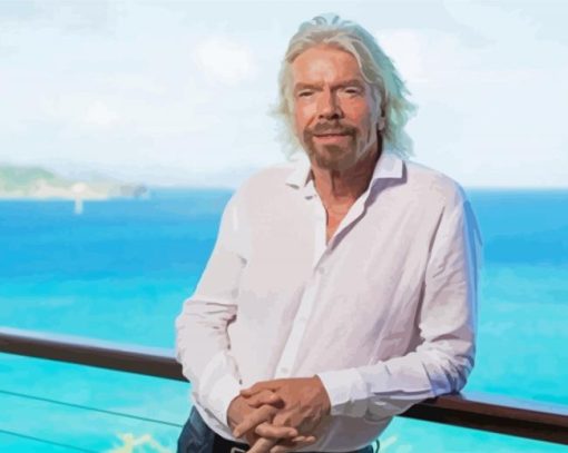 Cool Richard Branson Diamond Painting